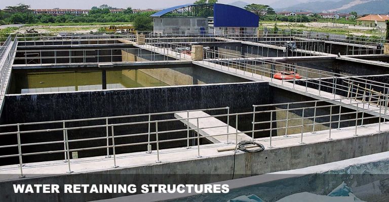 Water Retaining Structure | RNC Integral Concrete Technology (M) Sdn. Bhd.